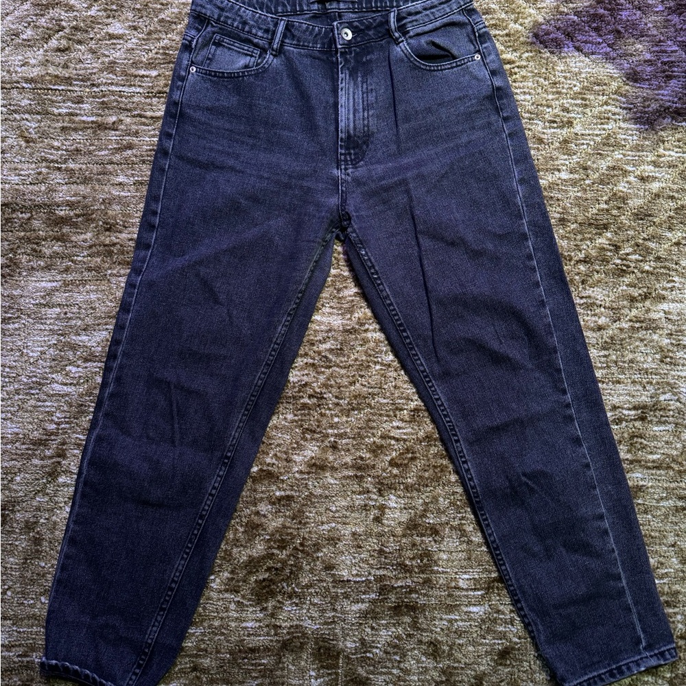 Women’s zara black washed jeans